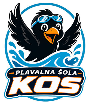 Plavalna šola KOS – logotip